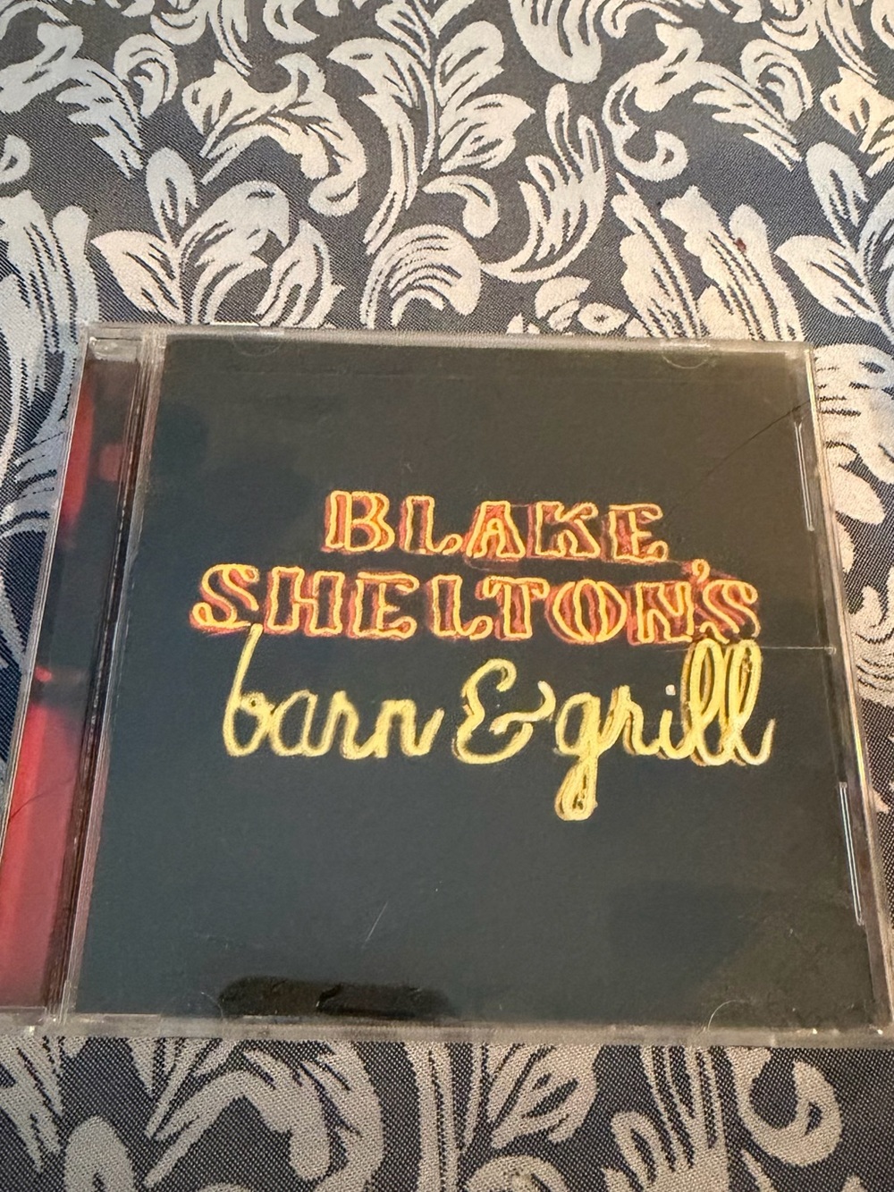 Barn & Grill CD - Black & Yellow Album Cover